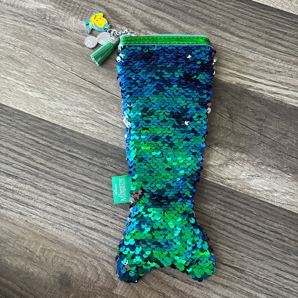 Disney, the Little mermaid, mermaid tale, pencil pouch